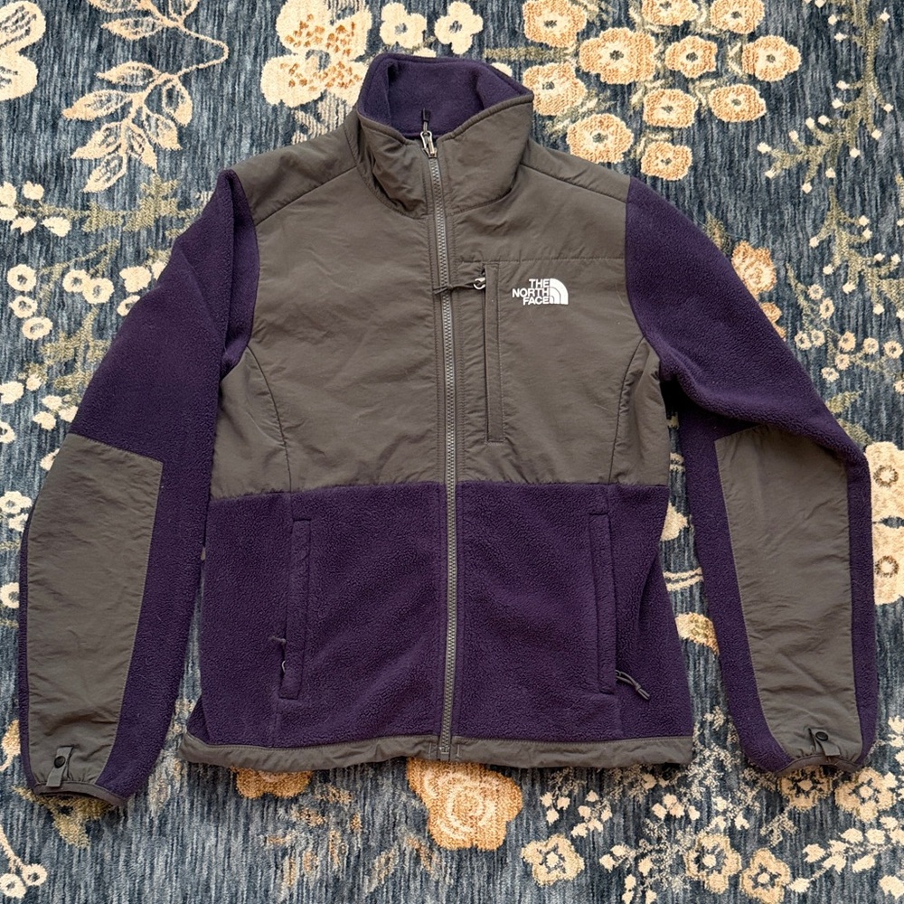 The North Face Polartec Purple Fleece Full Zip Jacket